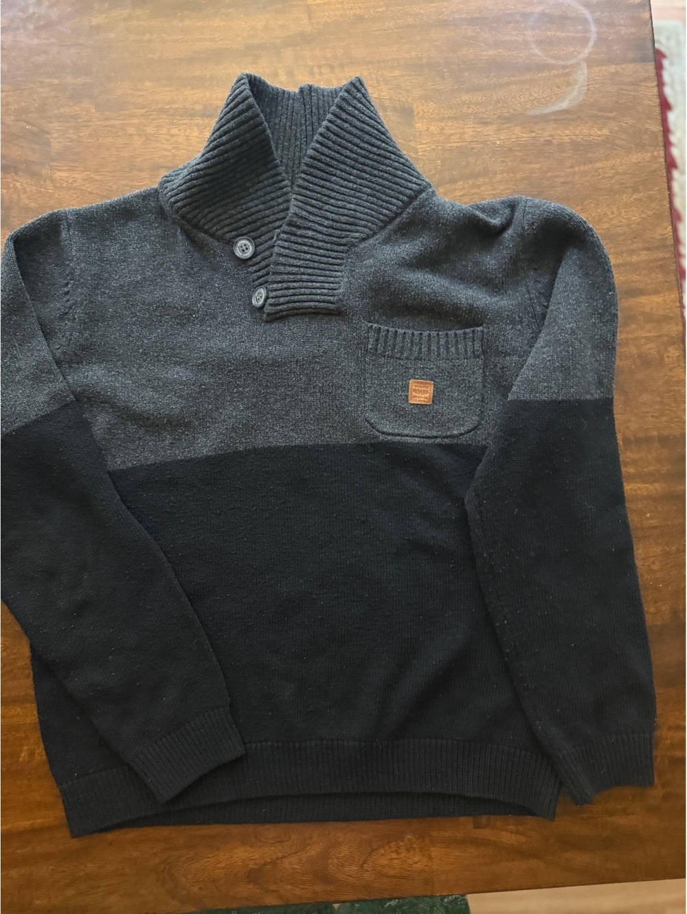 Roark Artifacts of Adventure Men's Medium Shawl Collar Sweater
